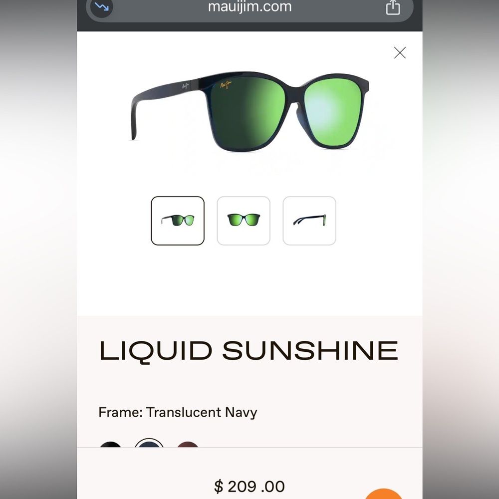 Maui Jim Liquid Sunshine Sunglasses